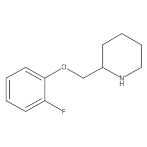 2-((2-Fluorophenoxy)methyl)piperidine Structure