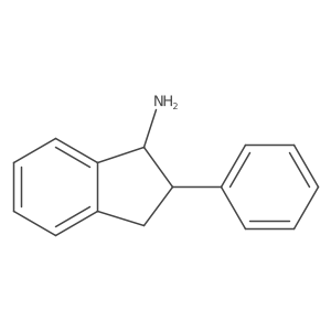 2-phenyl-2,3-dihydro-1H-inden-1-amine Structure