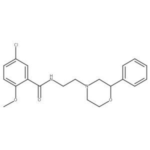 5-chloro-2-methoxy-N-(2-(2-phenylmorpholino)ethyl)benzamide Structure