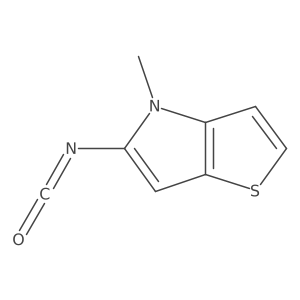 5-Isocyanato-4-methyl-4h-thieno[3,2-b]pyrrole Structure