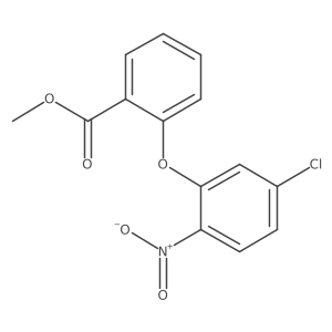 Methyl 2-(5-chloro-2-nitrophenoxy)benzoate Structure