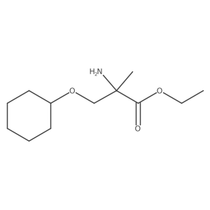 3-(Cyclohexyloxy)-2-methylalanine ethyl ester Structure