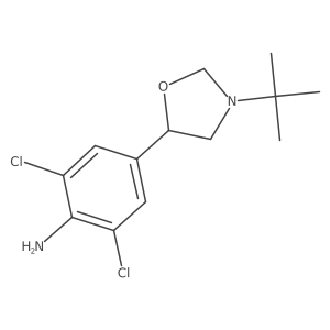 (S)-Cycloclenbuterol Structure