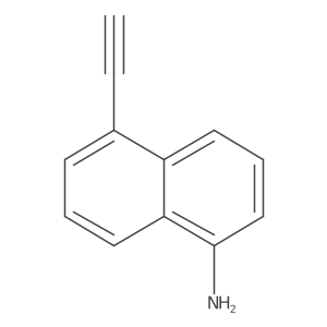 5-Ethynylnaphthalen-1-amine结构式
