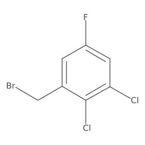 2,3-Dichloro-5-fluorobenzylbromide Structure
