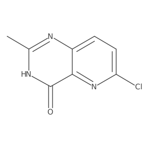 6-Chloro-2-methylpyrido[3,2-D]pyrimidin-4(3H)-one Structure