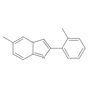 6-Methyl-2-(o-tolyl)imidazo[1,2-a]pyridine结构式
