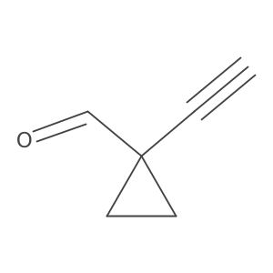 1-Ethynylcyclopropane-1-carbaldehyde Structure