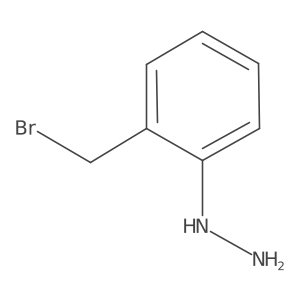 (2-(Bromomethyl)phenyl)hydrazine结构式