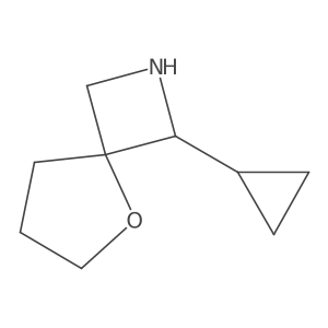 1-Cyclopropyl-5-oxa-2-azaspiro[3.4]octane Structure