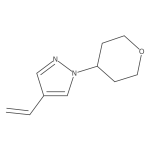 4-ethenyl-1-(oxan-4-yl)-1H-pyrazole Structure