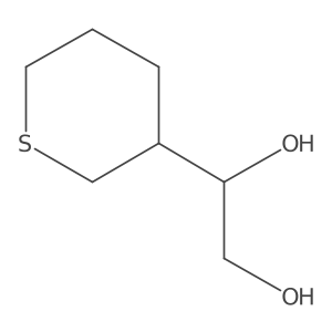 1-(Thian-3-yl)ethane-1,2-diol结构式