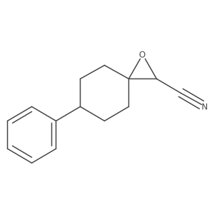 6-Phenyl-1-oxaspiro[2.5]octane-2-carbonitrile Structure