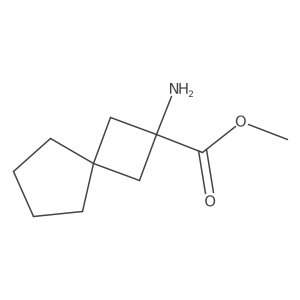 Methyl 2-aminospiro[3.4]octane-2-carboxylate结构式