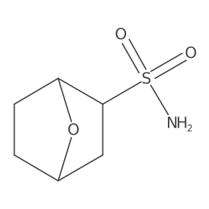 (1S,2R,4R)-7-Oxabicyclo[2.2.1]heptane-2-sulfonamide结构式
