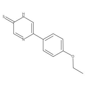 5-(4-Ethoxyphenyl)-1,2-dihydropyrazine-2-thione Structure