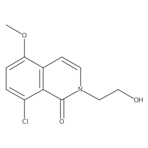 COc1ccc(Cl)c2c(=O)n(CCO)ccc12结构式