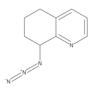 (8R)-8-Azido-5,6,7,8-tetrahydroquinoline结构式