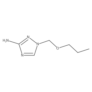1-(propoxymethyl)-1H-1,2,4-triazol-3-amine Structure