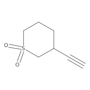 3-Ethynylthiane 1,1-dioxide结构式