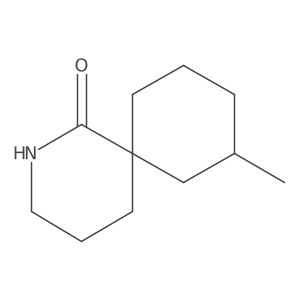 8-Methyl-2-azaspiro[5.5]undecan-1-one Structure