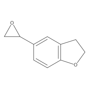 5-[(2R)-oxiran-2-yl]-2,3-dihydro-1-benzofuran结构式