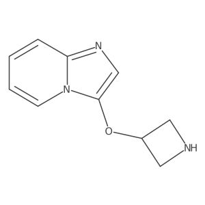 3-{Imidazo[1,2-a]pyridin-3-yloxy}azetidine Structure