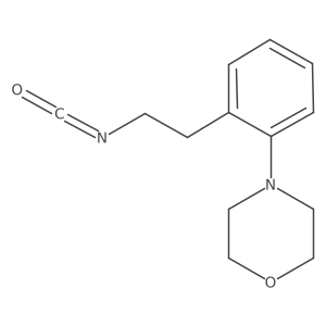 4-[2-(2-Isocyanatoethyl)phenyl]morpholine Structure