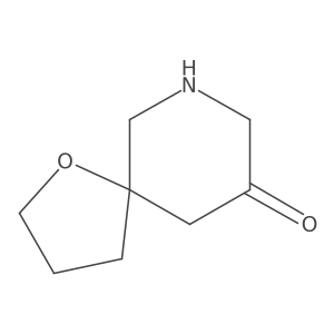 1-Oxa-7-azaspiro[4.5]decan-9-one结构式
