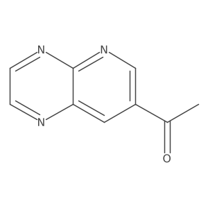 1-(Pyrido[2,3-b]pyrazin-7-yl)ethan-1-one结构式