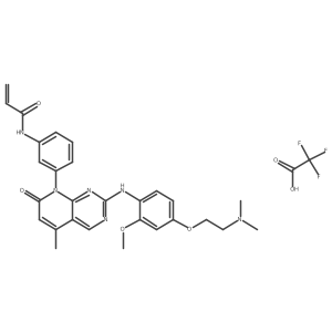 Egfr-IN-1 tfa Structure