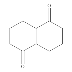 (4aS,8aS)-Octahydronaphthalene-1,5-dione Structure