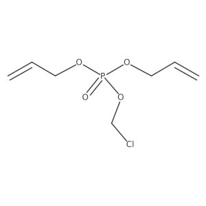 Diallyl (Chloromethyl) Phosphate Structure