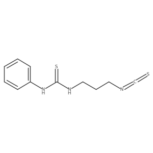 N-(3-Isothiocyanatopropyl)-Na(2)-phenylthiourea结构式