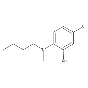 N1-Butyl-4-chloro-N1-methylbenzene-1,2-diamine Structure