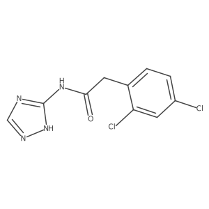 2-(2,4-dichlorophenyl)-N-(4H-1,2,4-triazol-3-yl)acetamide Structure