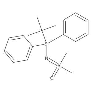 Tert-butyldiphenylsilan (S-methylsulfonimidoyl)methane Structure