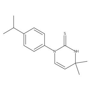 1-(4-Isopropylphenyl)-4,4-dimethyl-1,4-dihydropyrimidine-2-thiol Structure