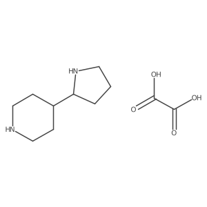 4-(2-Pyrrolidinyl)piperidine oxalate Structure