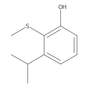 3-Isopropyl-2-(methylthio)phenol Structure