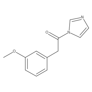 1-[(3-methoxyphenyl)acetyl]-1H-imidazole Structure