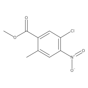 Methyl 5-chloro-2-methyl-4-nitrobenzoate Structure