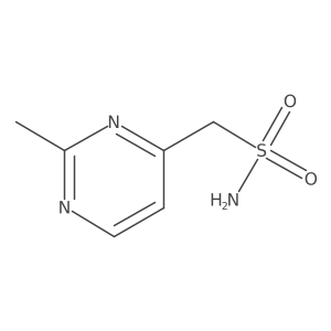 (2-Methylpyrimidin-4-yl)methanesulfonamide Structure