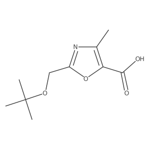 2-[(Tert-butoxy)methyl]-4-methyl-1,3-oxazole-5-carboxylic acid Structure