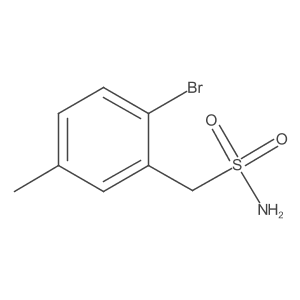 (2-Bromo-5-methylphenyl)methanesulfonamide Structure