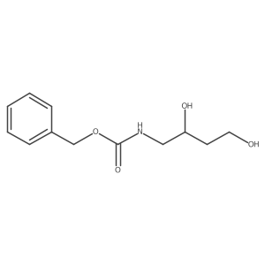 (S)-Benzyl(2,4-dihydroxybutyl)carbamate Structure