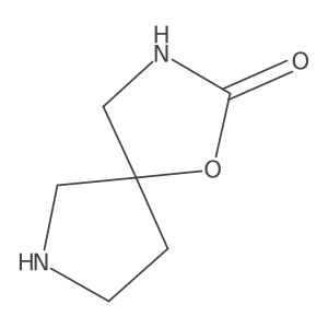 1-Oxa-3,7-diazaspiro[4.4]nonan-2-one结构式