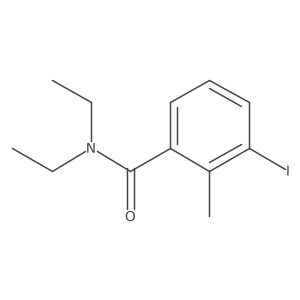 N,N-Diethyl-3-iodo-2-methylbenzamide结构式