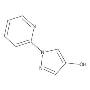 1-(pyridin-2-yl)-1H-pyrazol-4-ol Structure