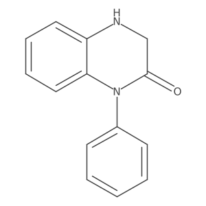 1-Phenyl-1,2,3,4-tetrahydroquinoxalin-2-one Structure